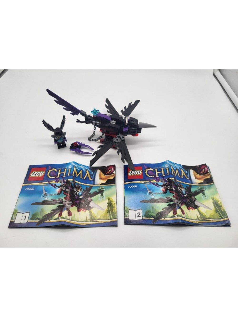 Lego 70000 Chima Razcal's Glider Complete with Manual, no box 2013